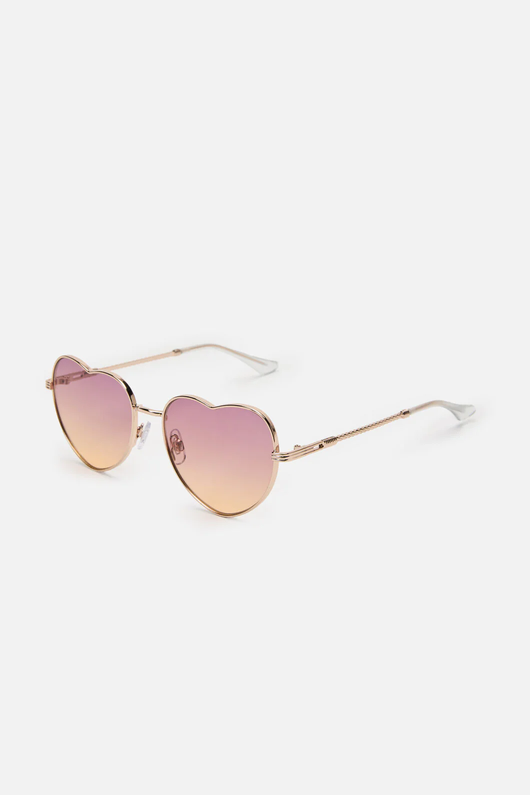Pink Heart Sunglasses