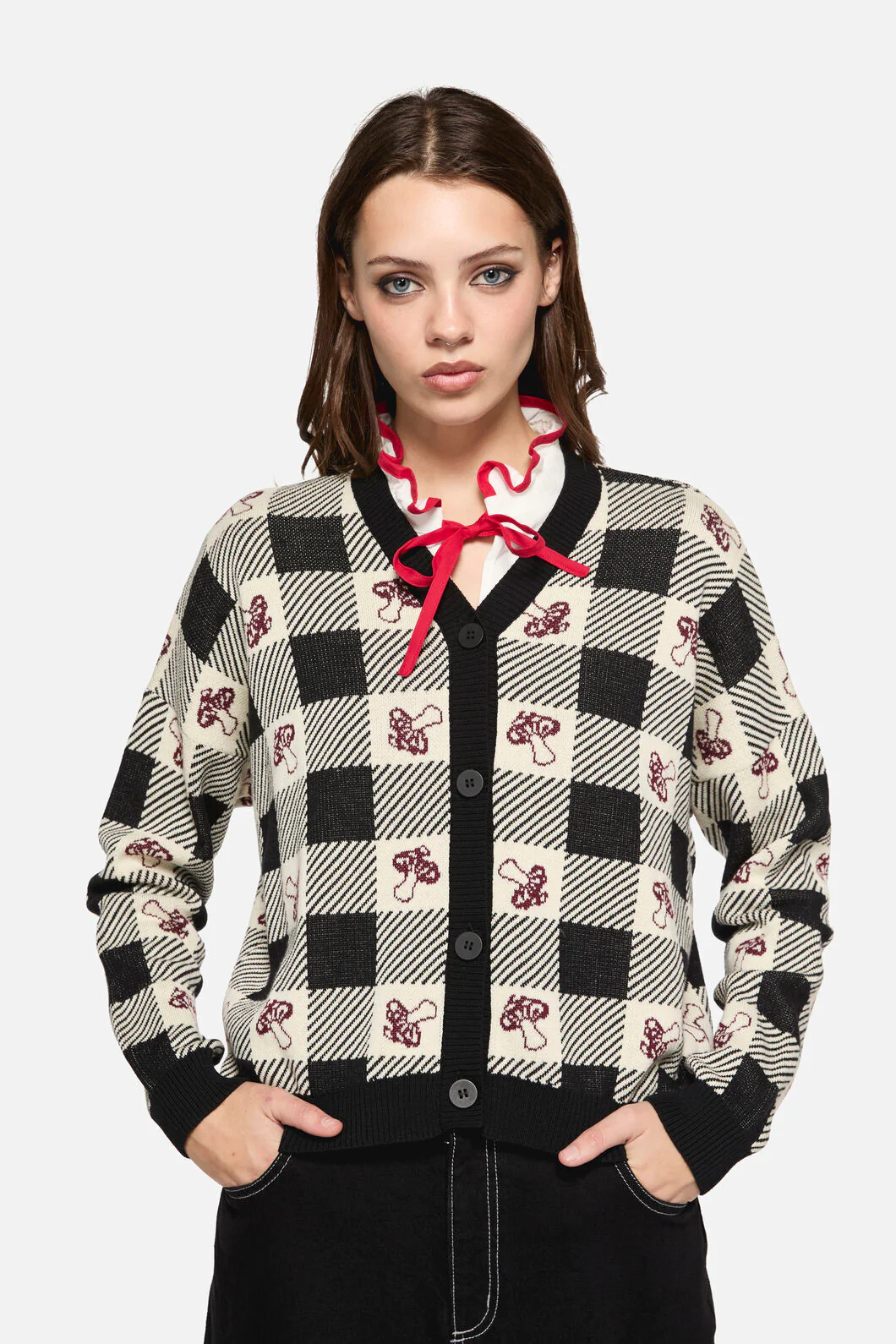 Sweet Home Intarsia Cardi