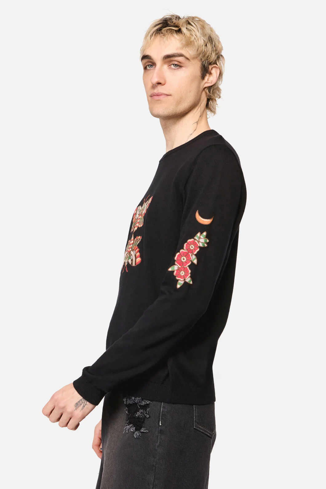 All Hallows Eve Tattoo Knit Jumper
