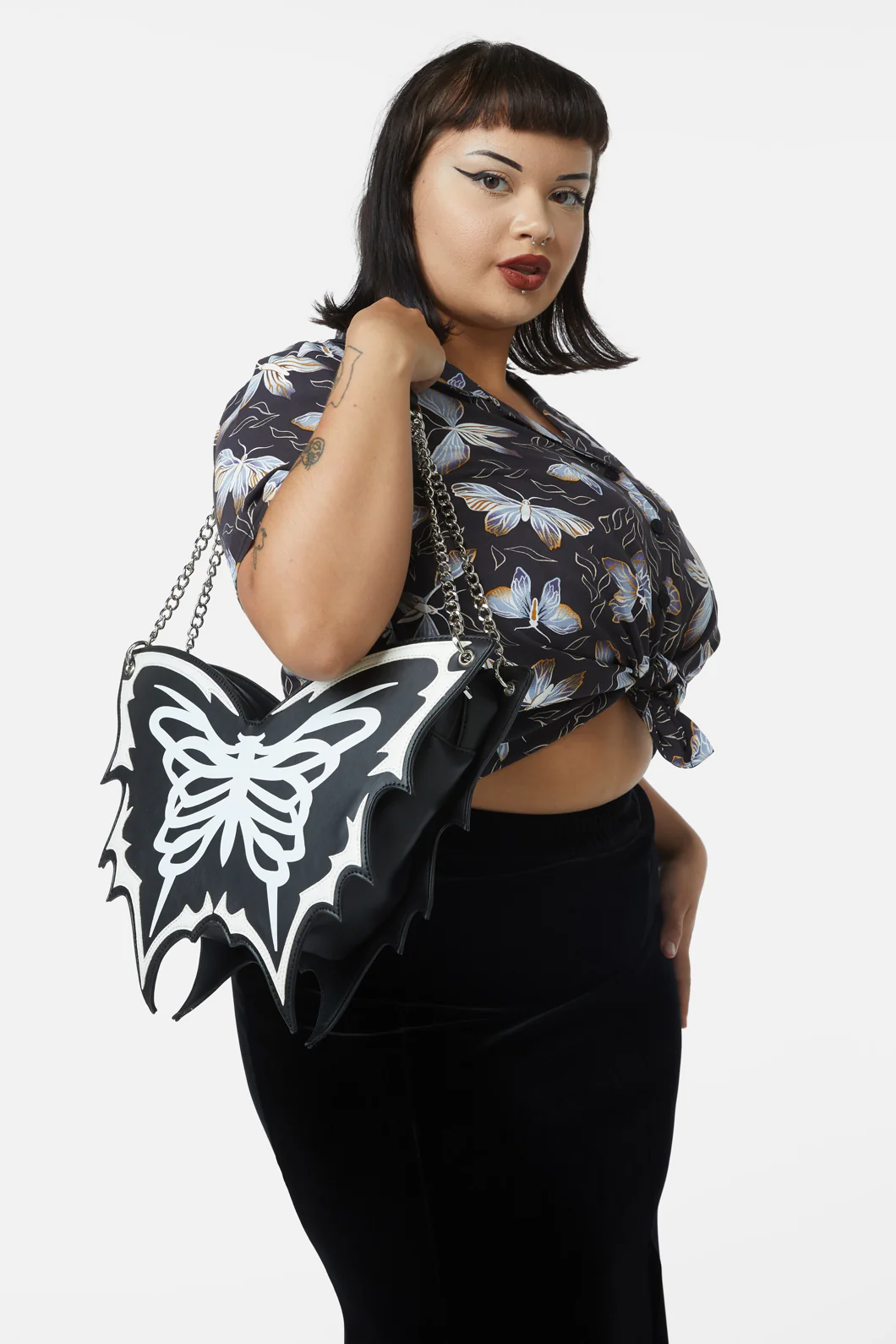 Skeleton Butterfly Bag