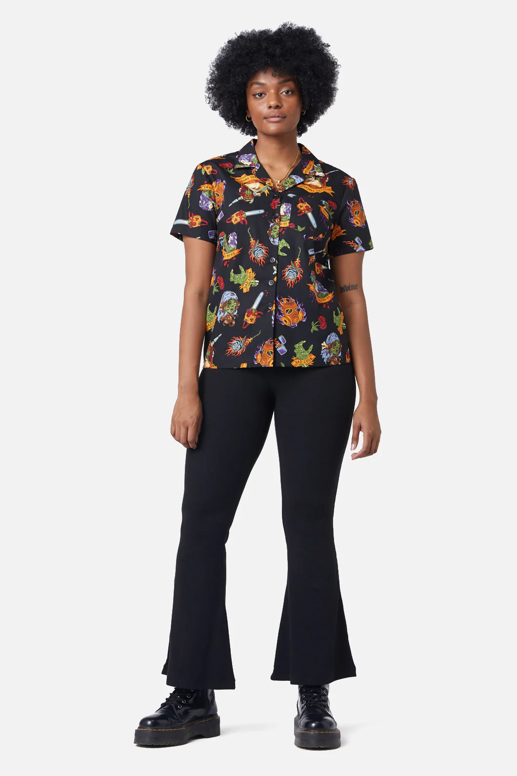 Tattoo Zombie Cotton Shirt