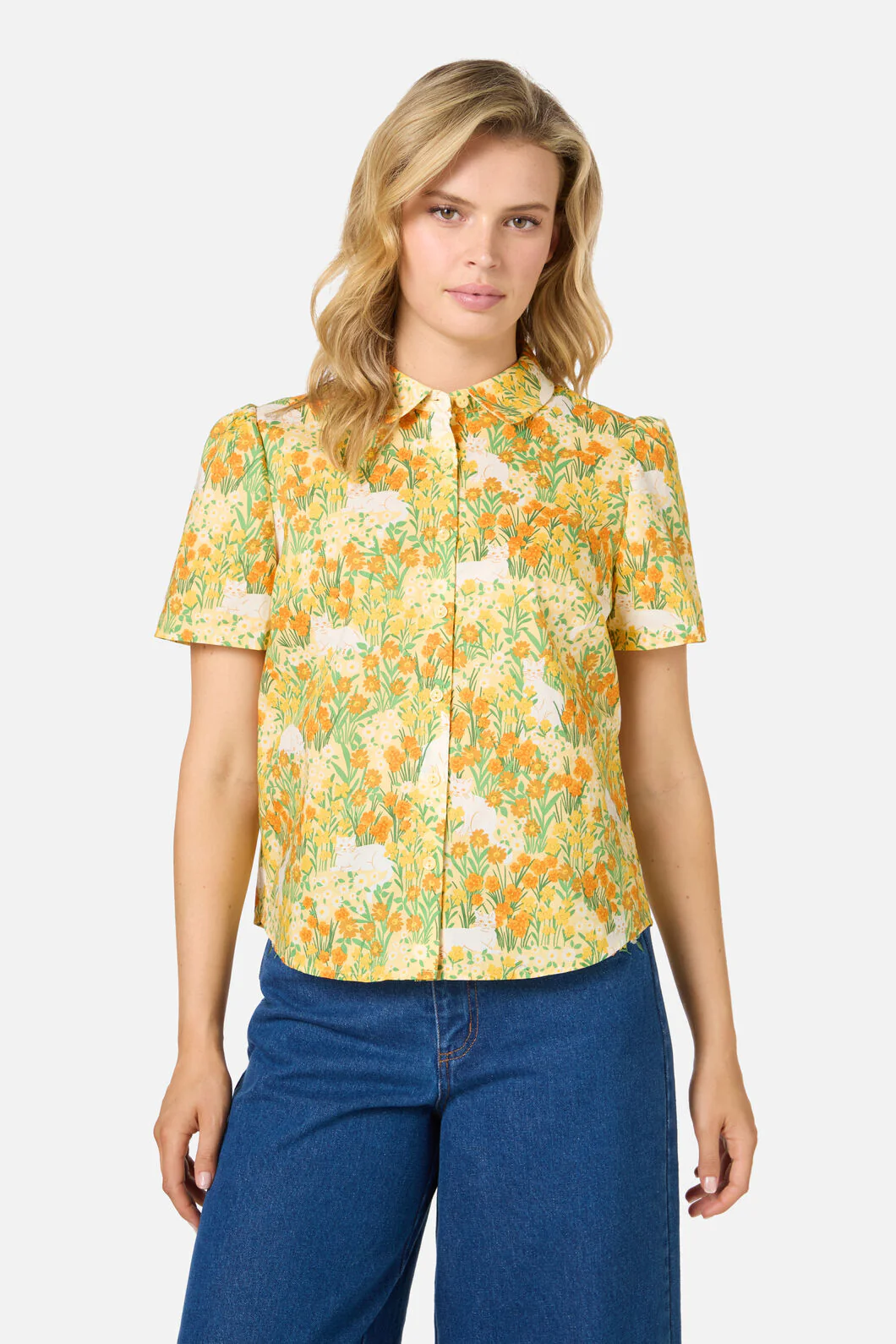 Cat & Flora Blouse