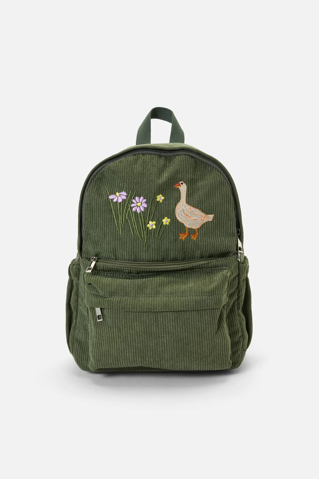 Lucy Goosey Cord Backpack