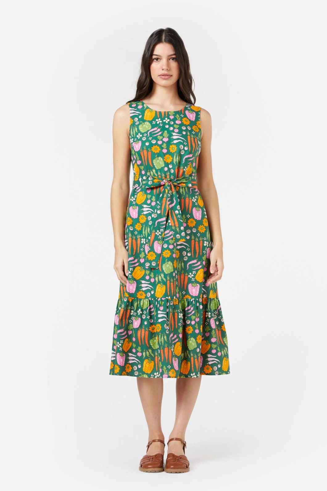 Veggie Patch Midi Dress
