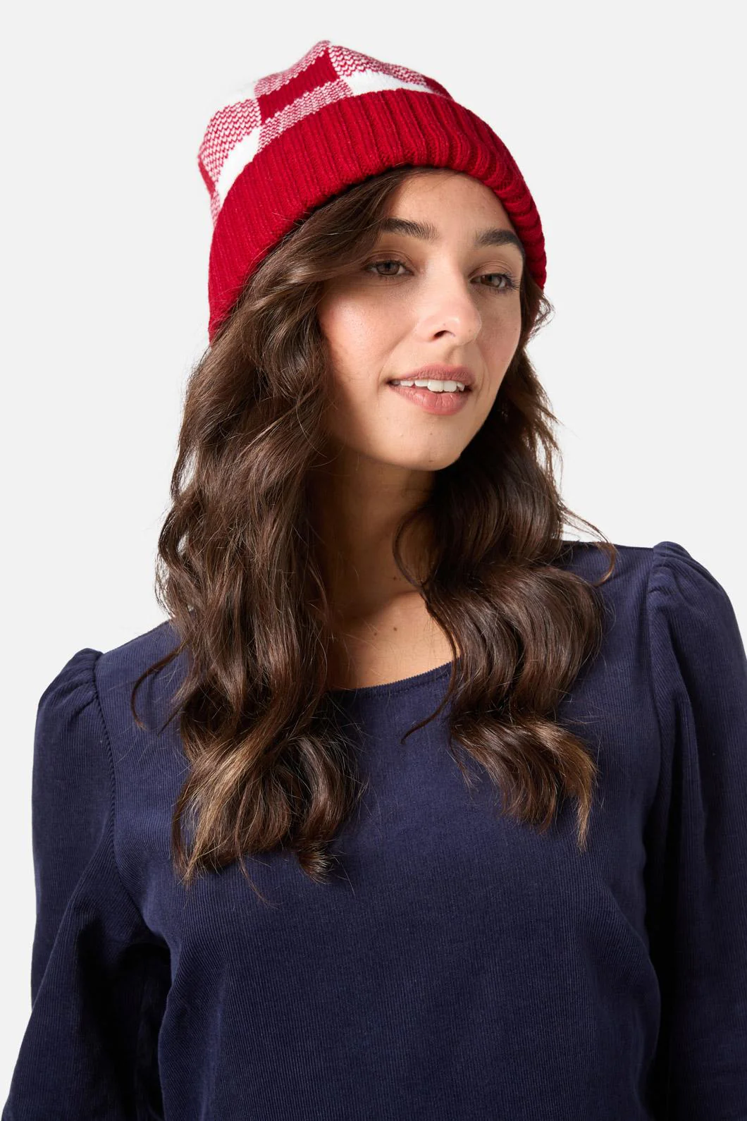 Classic Gingham Beanie