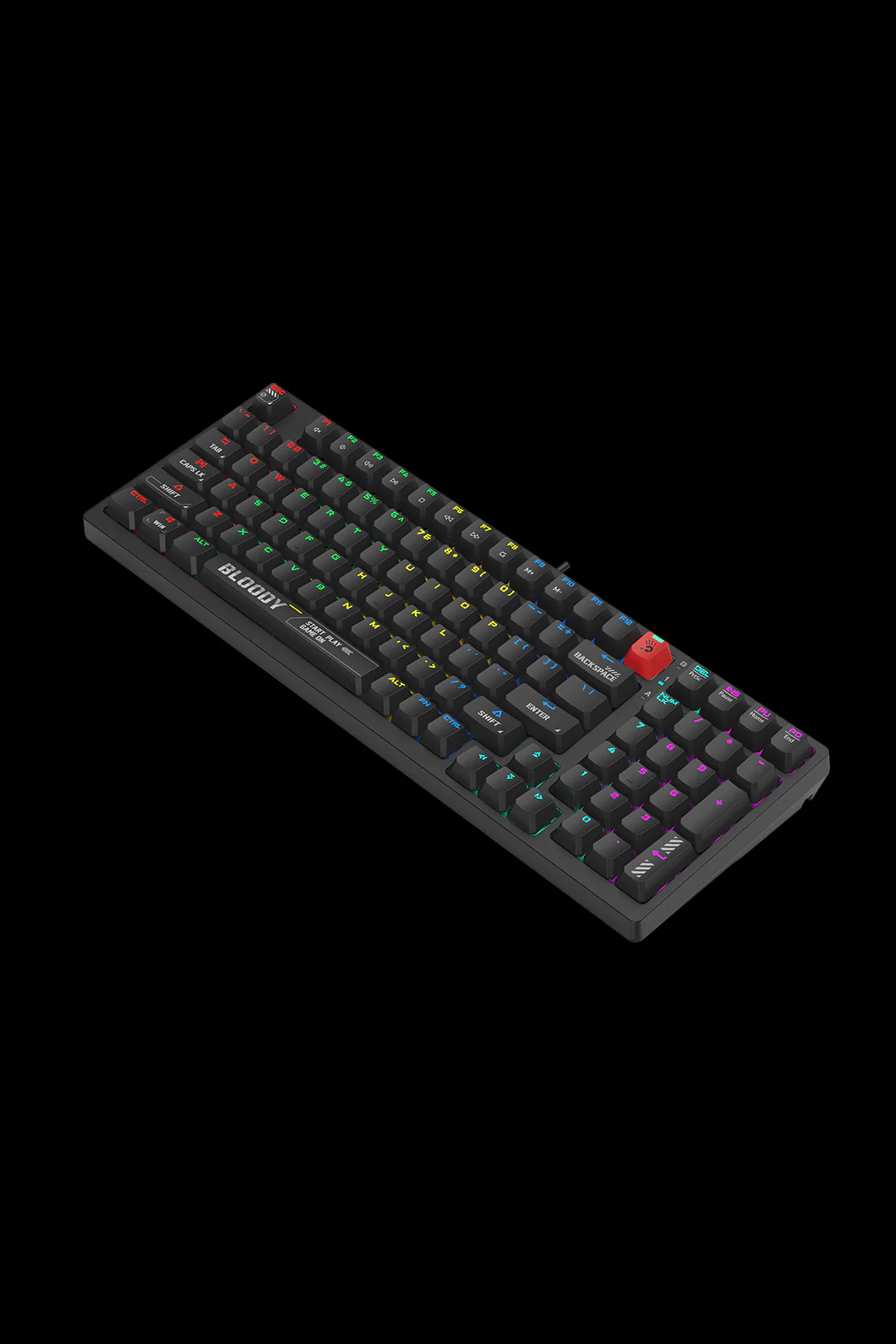 S98 BLMS Mechanical Keyboard 80% (Bloody black)