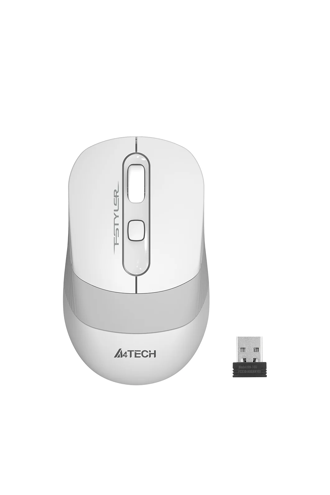 FG10S Silent Nano Receiver Mouse (White)