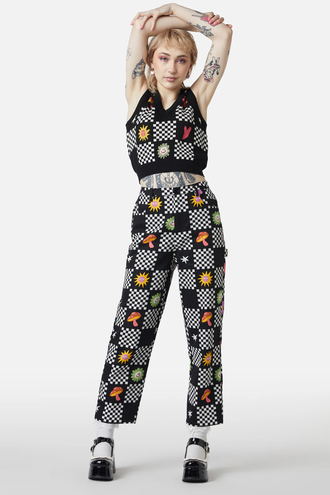 Chess At Picnic Pants