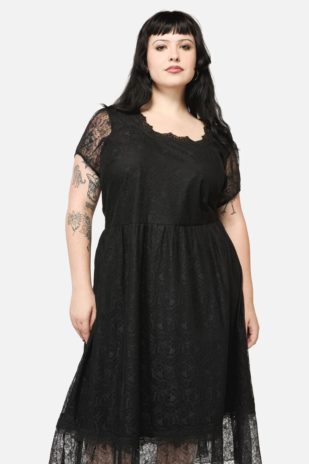 Curve Forgotten City Lace Dress