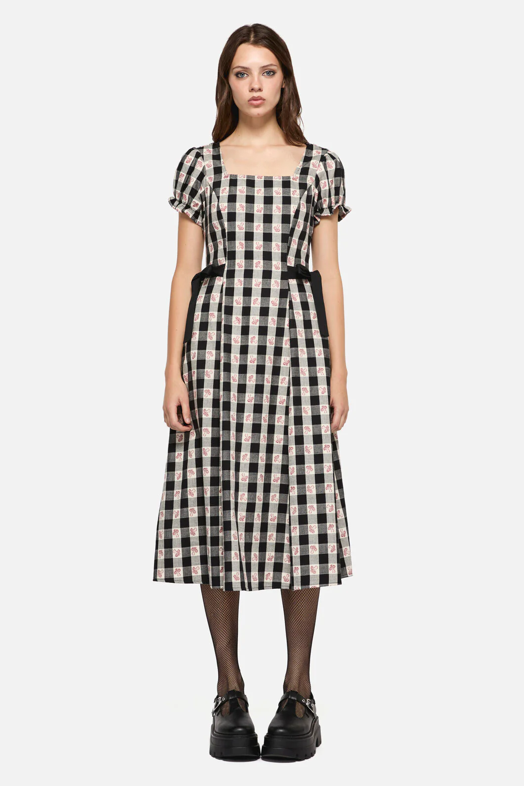 Sweet Home Gingham Dress
