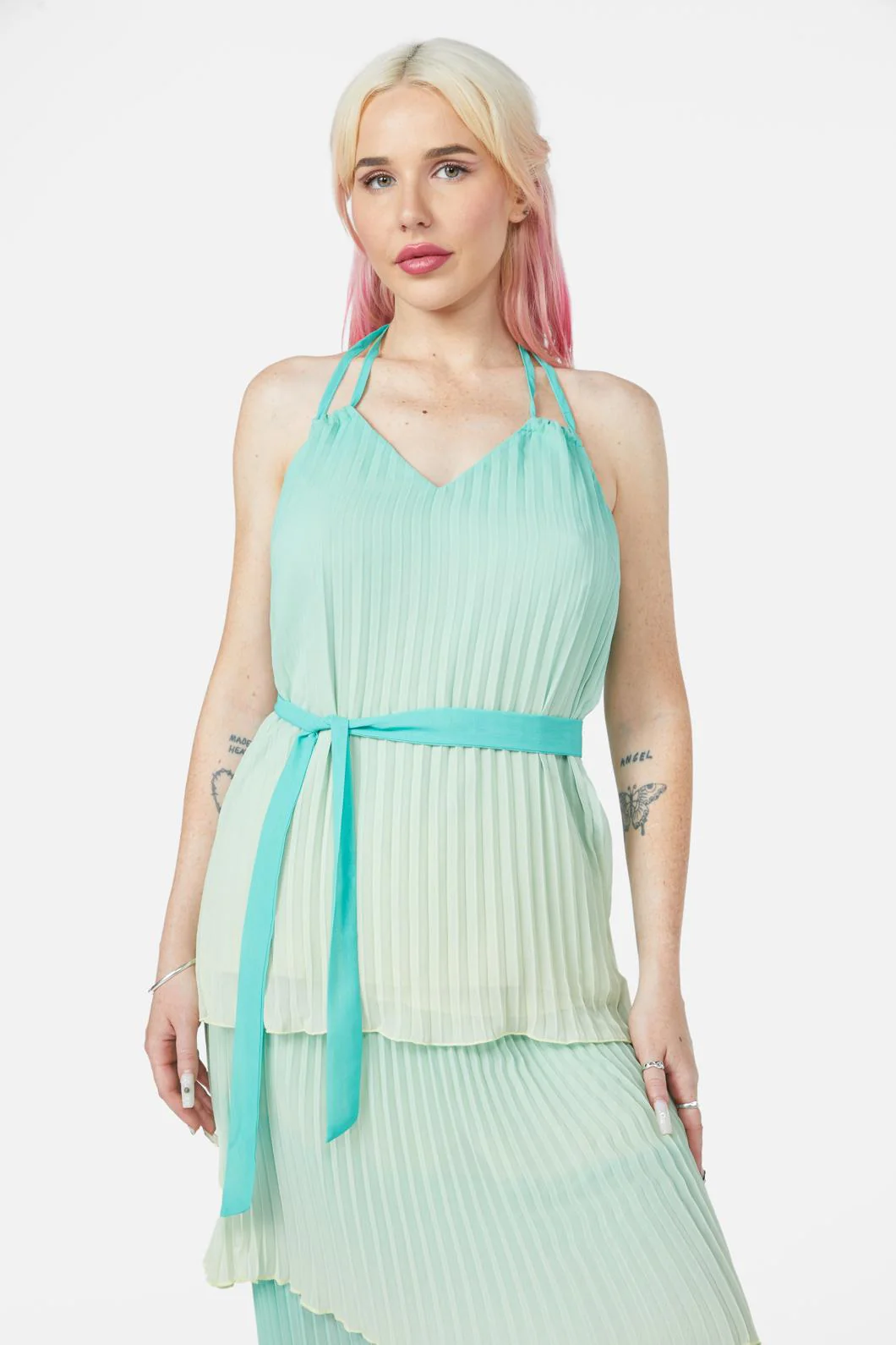 Shell Halter Neck Top