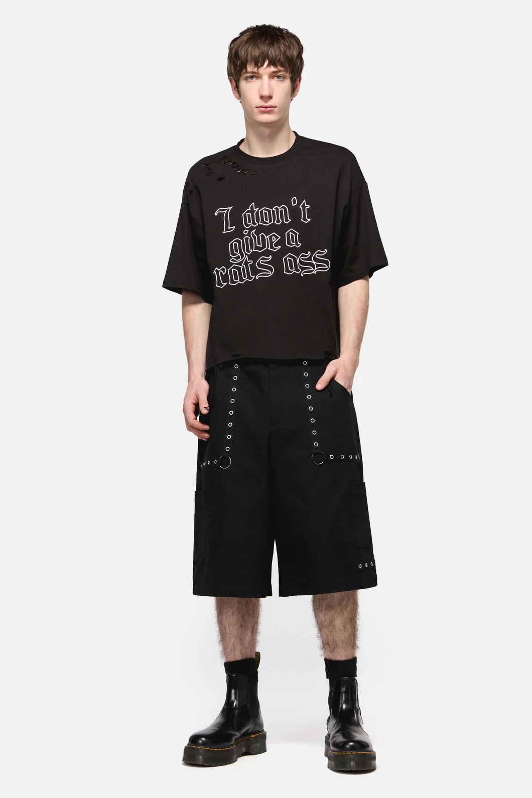 Rats Ass Distressed Tee