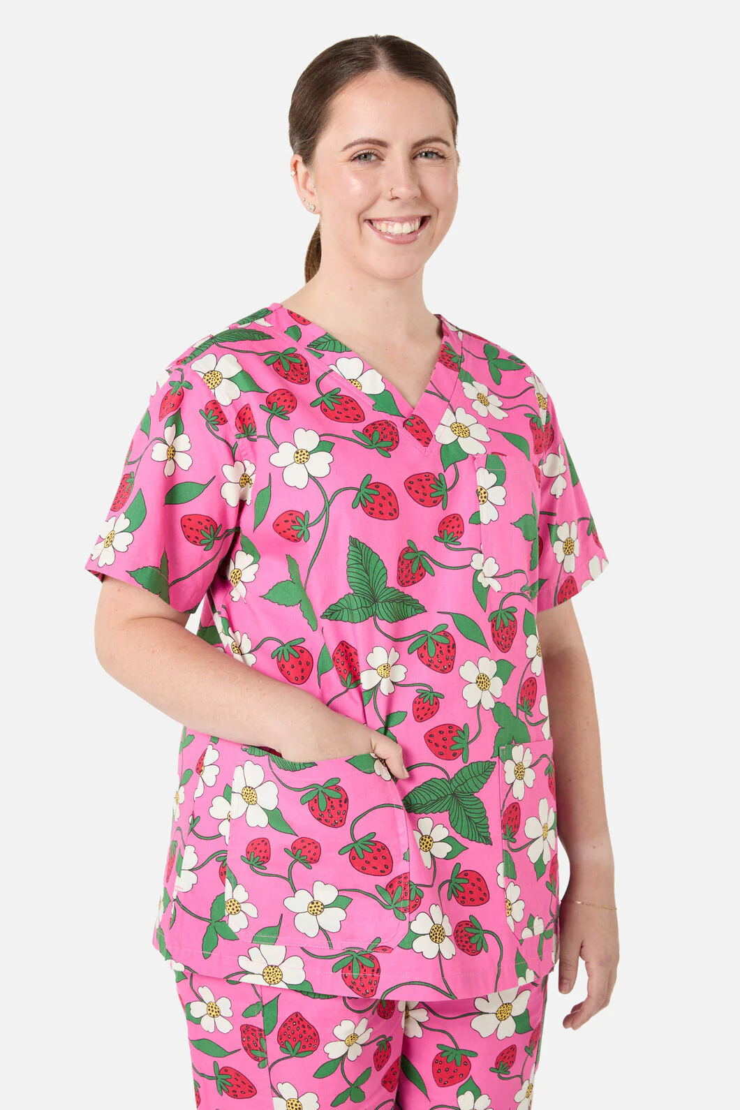 Berry Cute Scrub Set