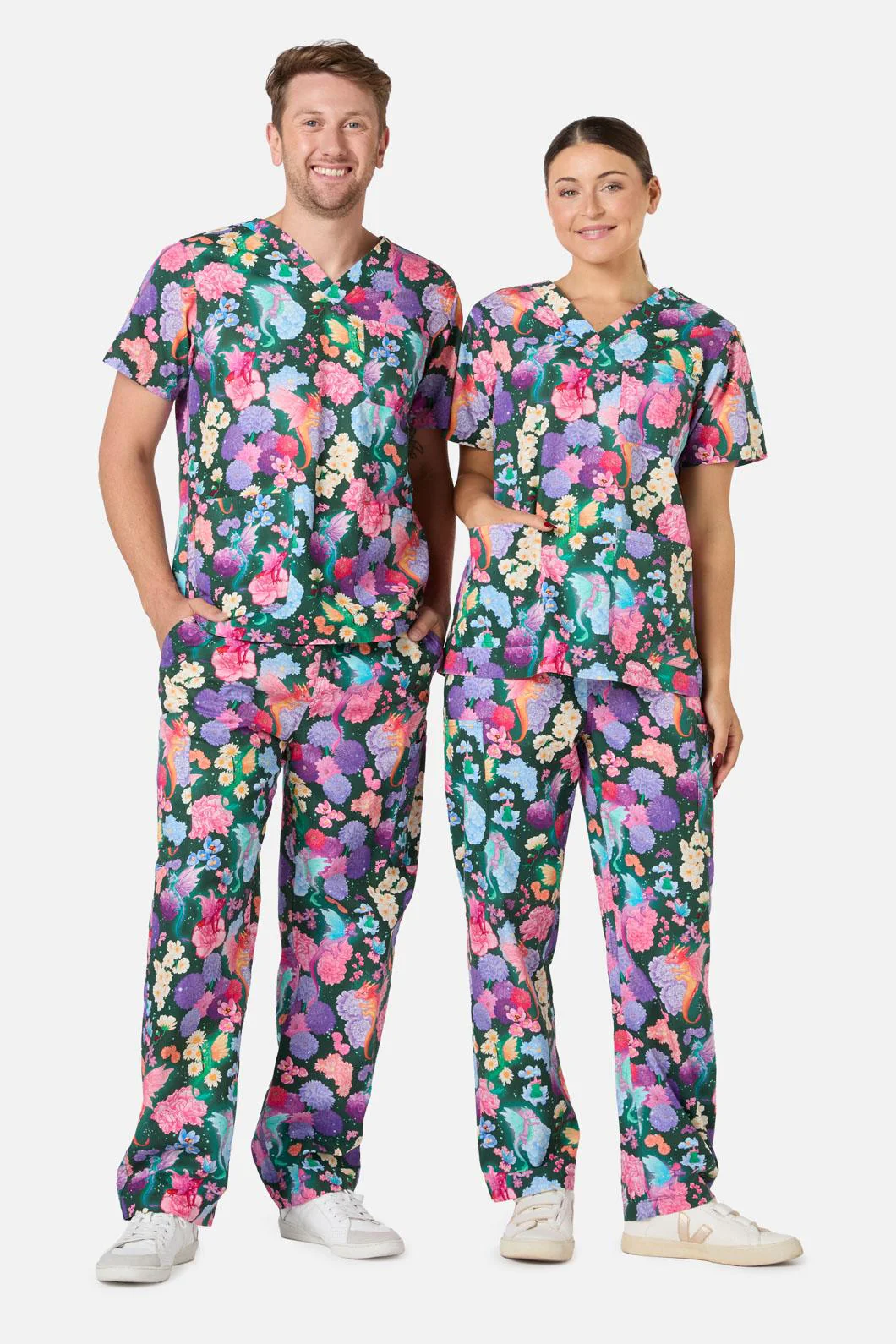 Dragons Grove Scrub Set