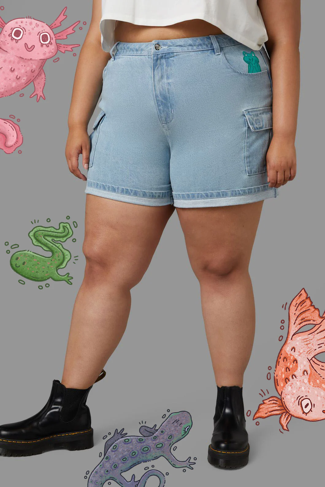 Curve Froggy Short