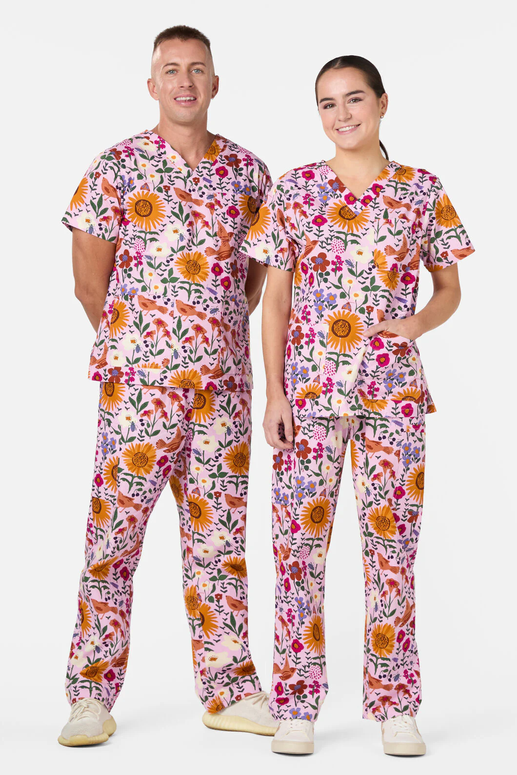 Wild Garden Scrub Set