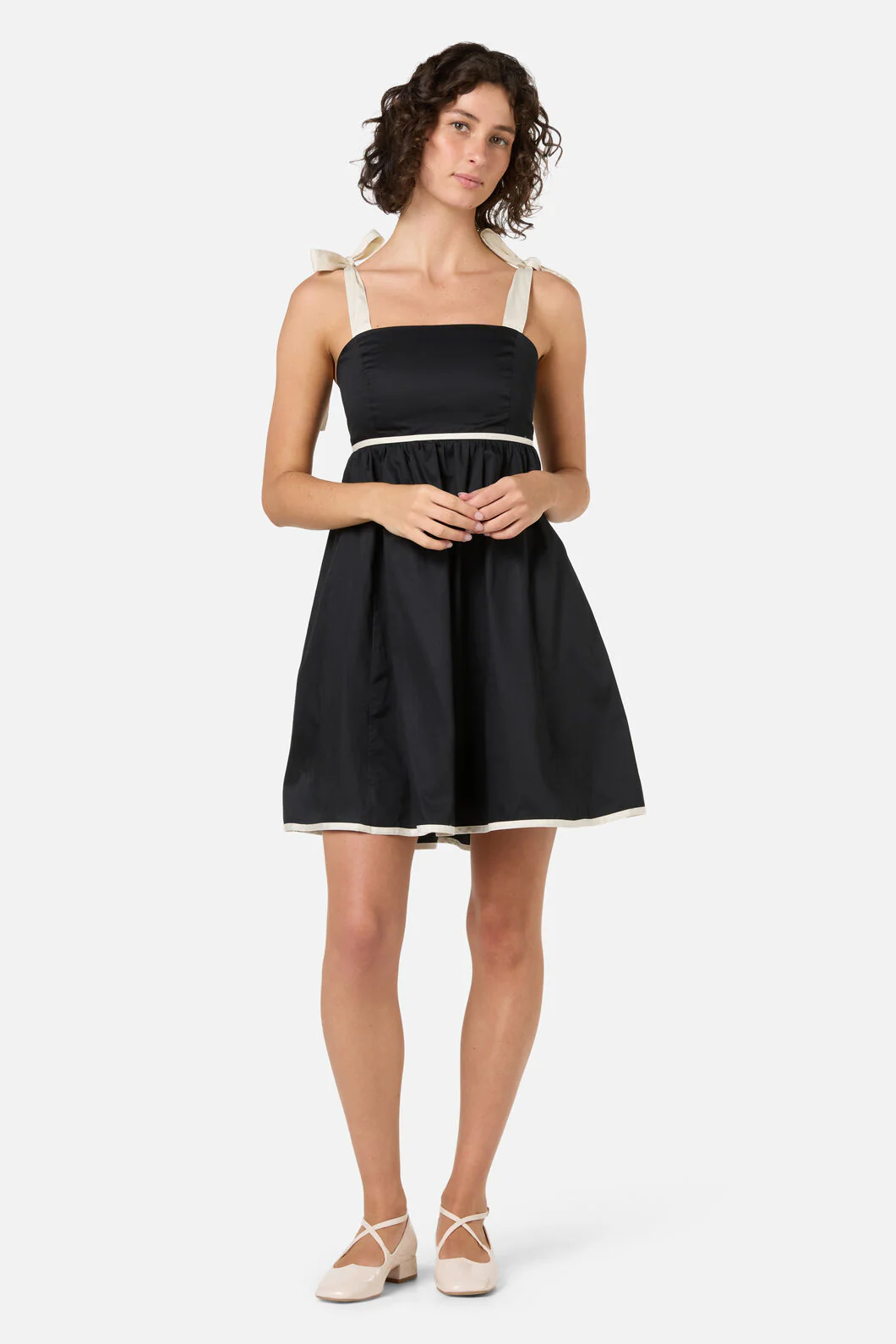 Olivia Contrast Mini Dress