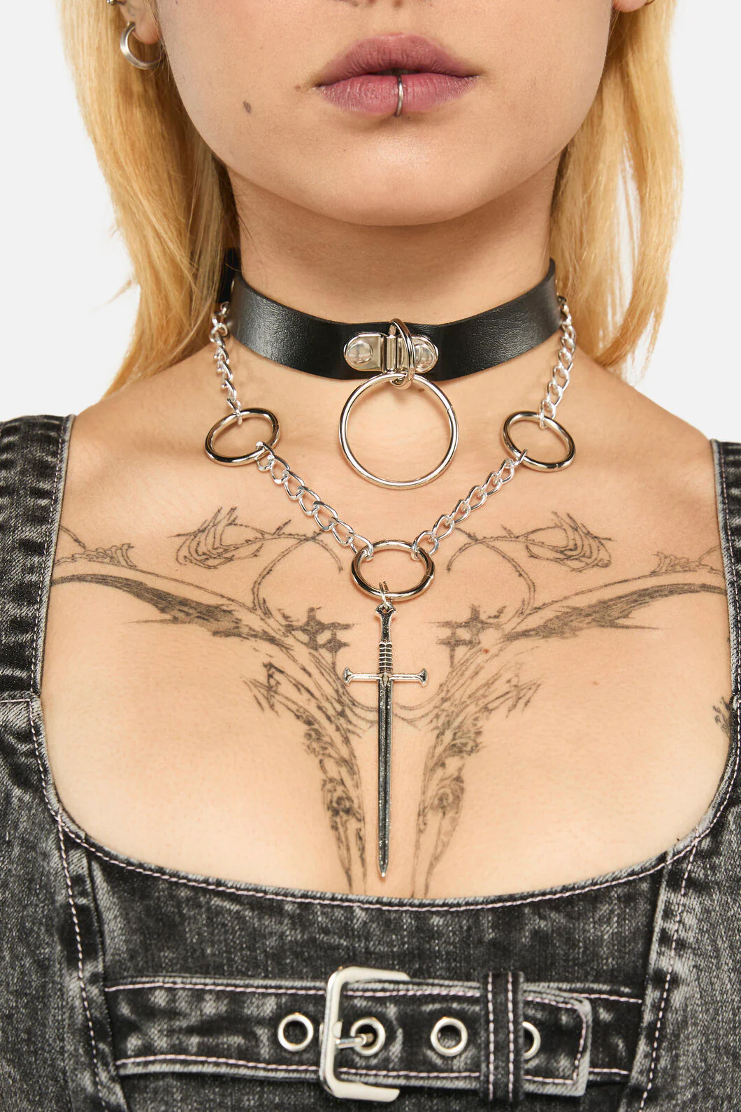 Ring & Sword Choker