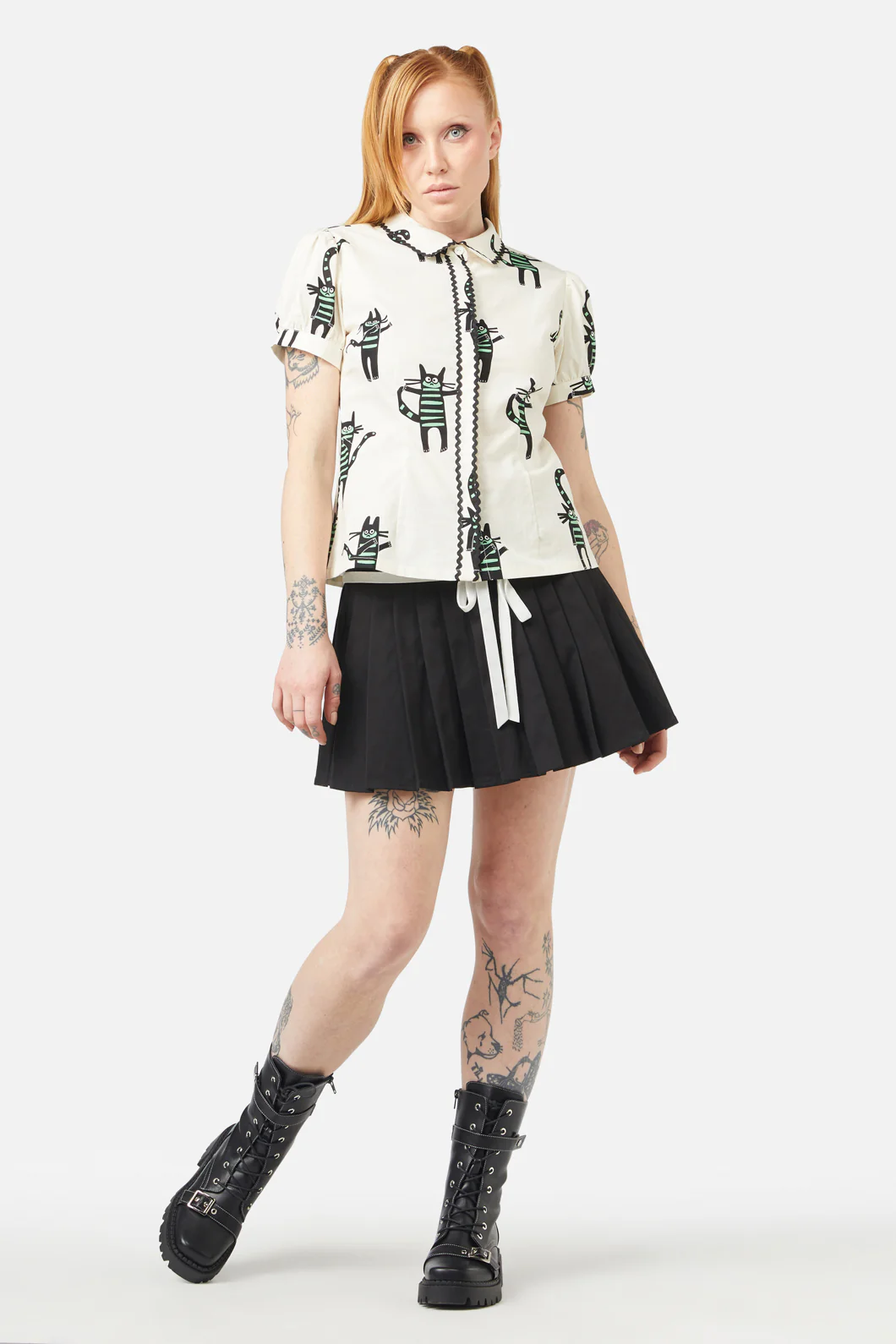 Peculiar Puss Blouse