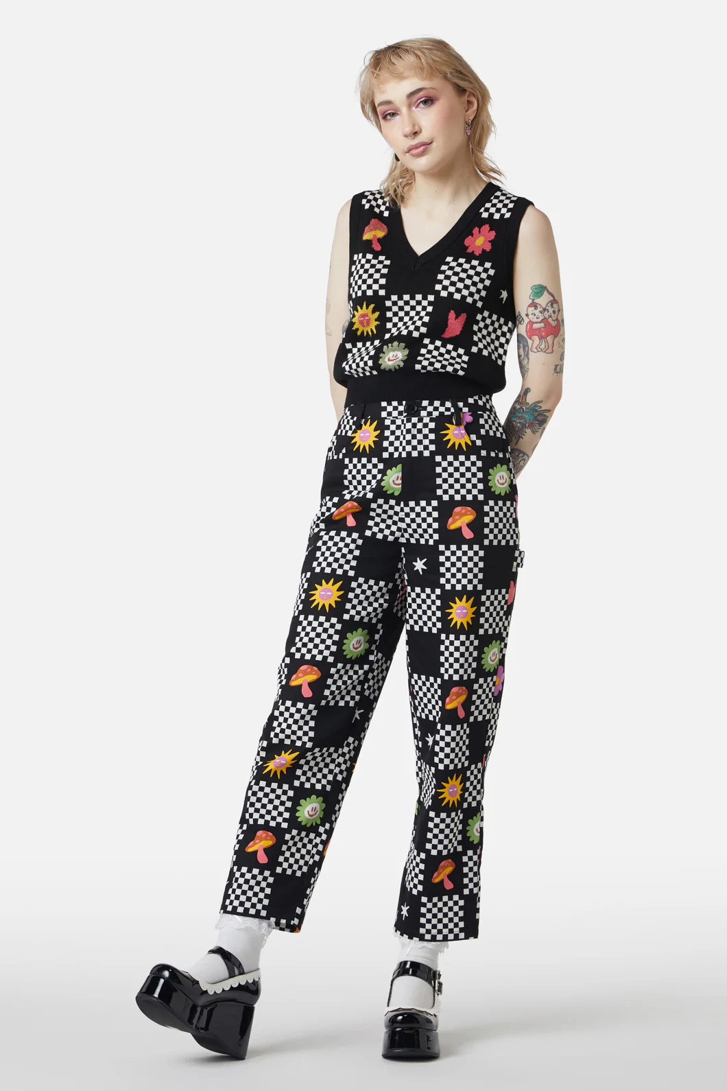 Chess At Picnic Vest