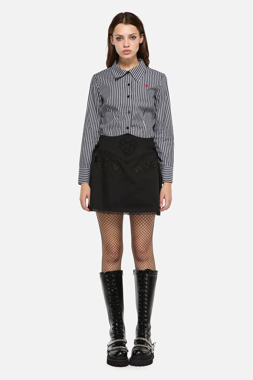 Little Bitter Lacey Mini Skirt