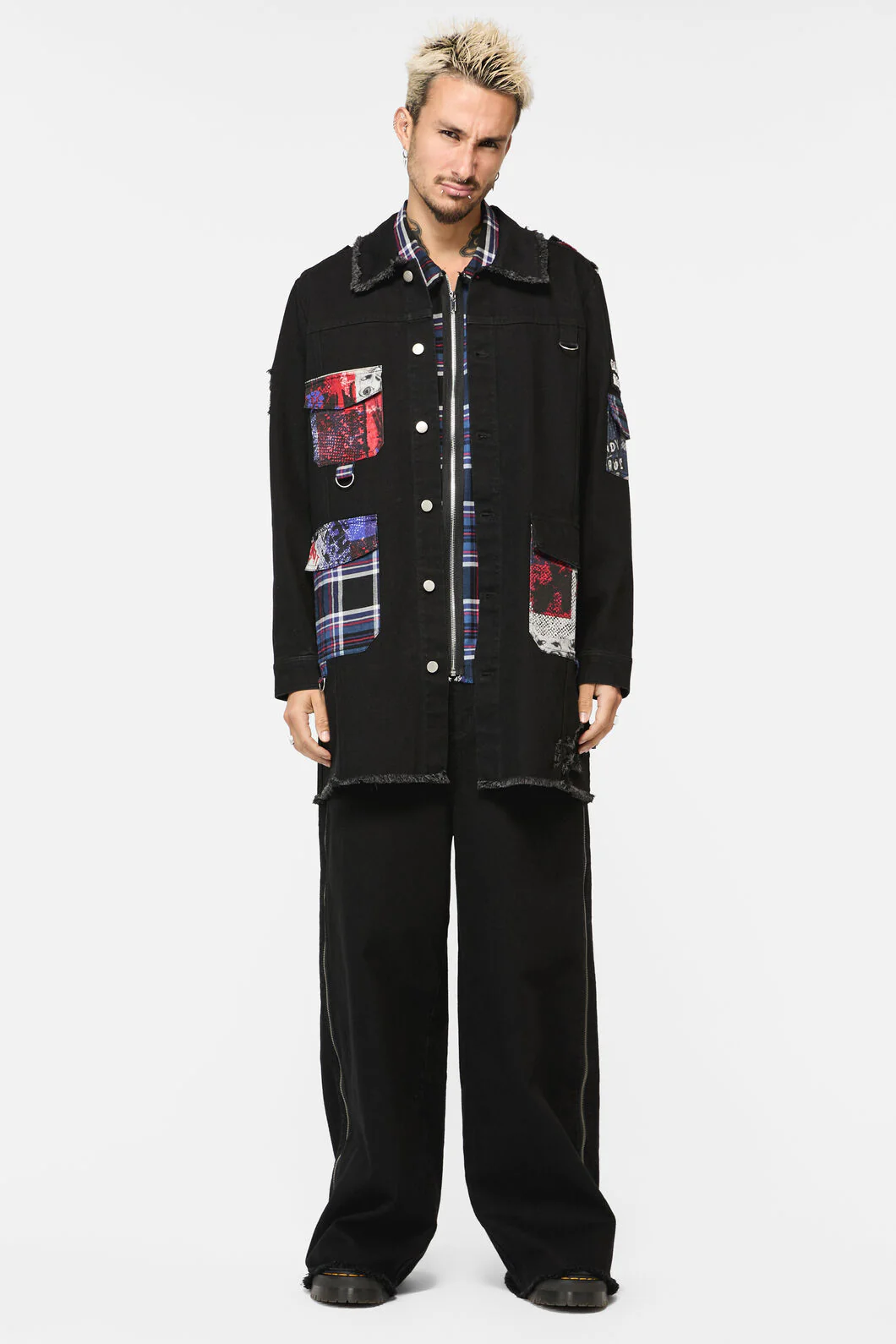 Rot Grunge Denim Jacket