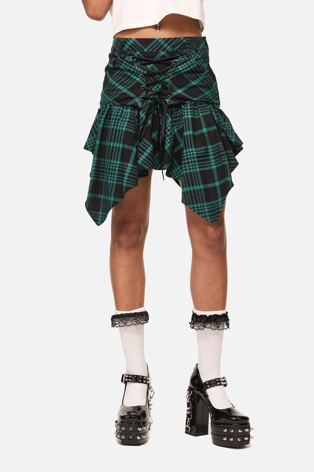 Conjuring Tartan Hanky Skort