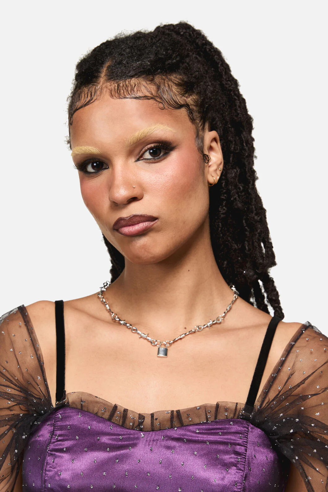 Barbed Lock Necklace