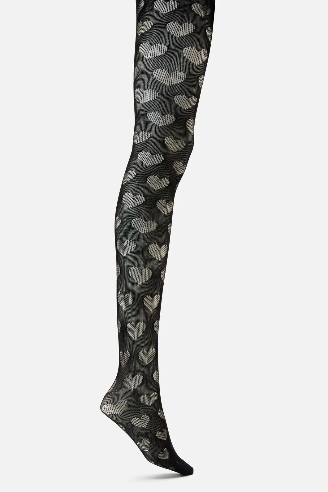 Heart Mesh Tights
