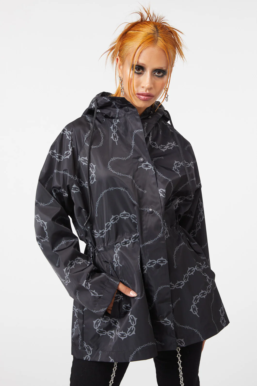 Bound & Chained Raincoat