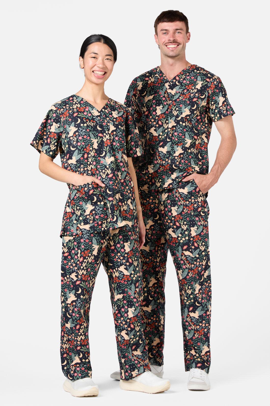 Belle Bunny Scrub Set