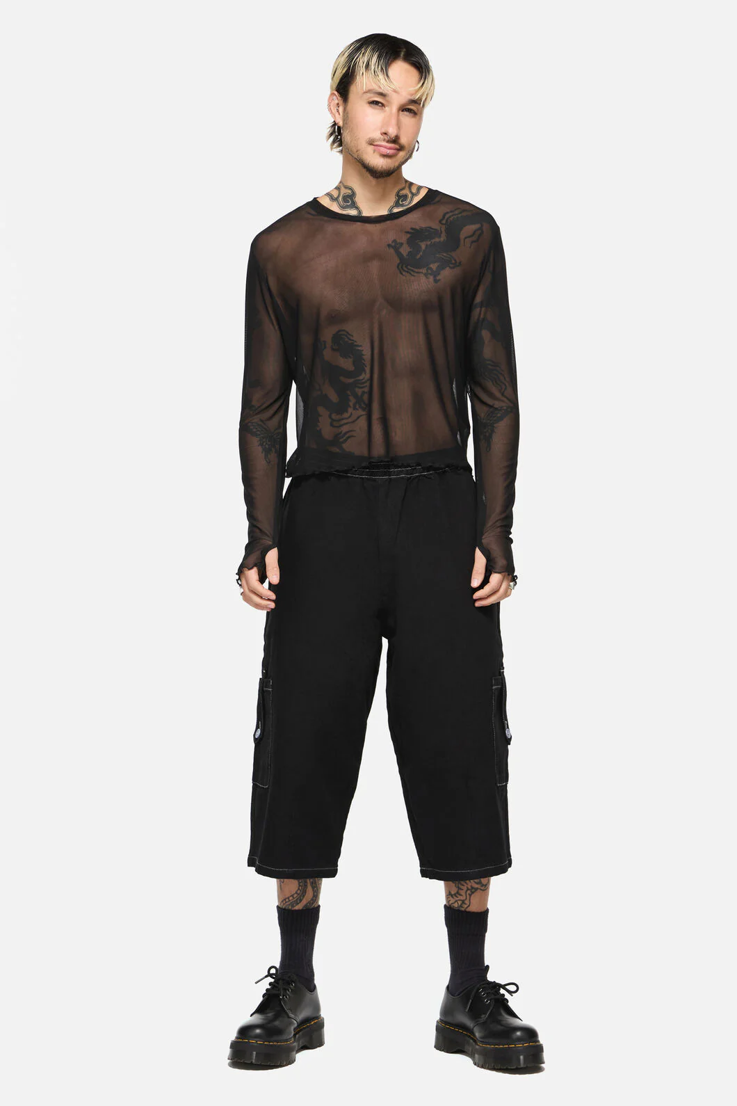 Vixi Relaxed Fit Denim Short