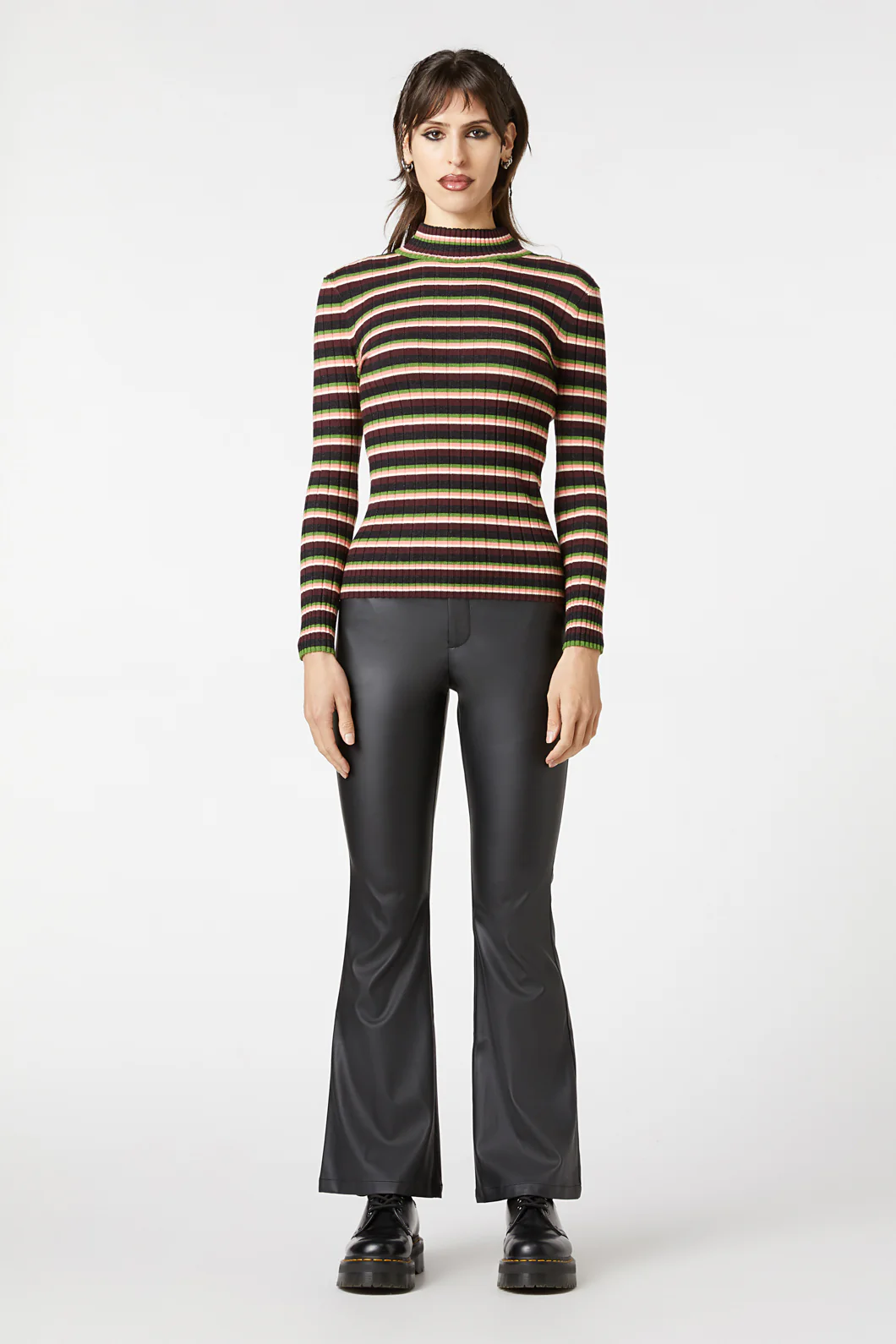 Dark Rage Stripe Knit