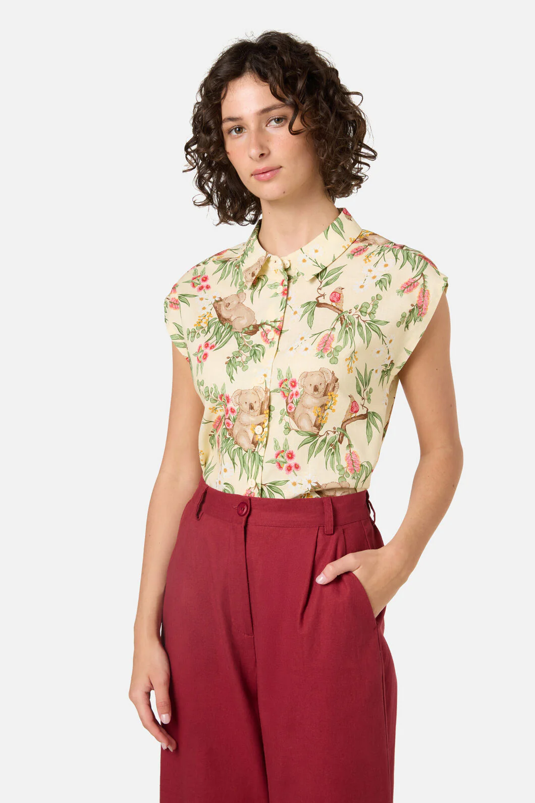 Koala Sleeveless Shirt