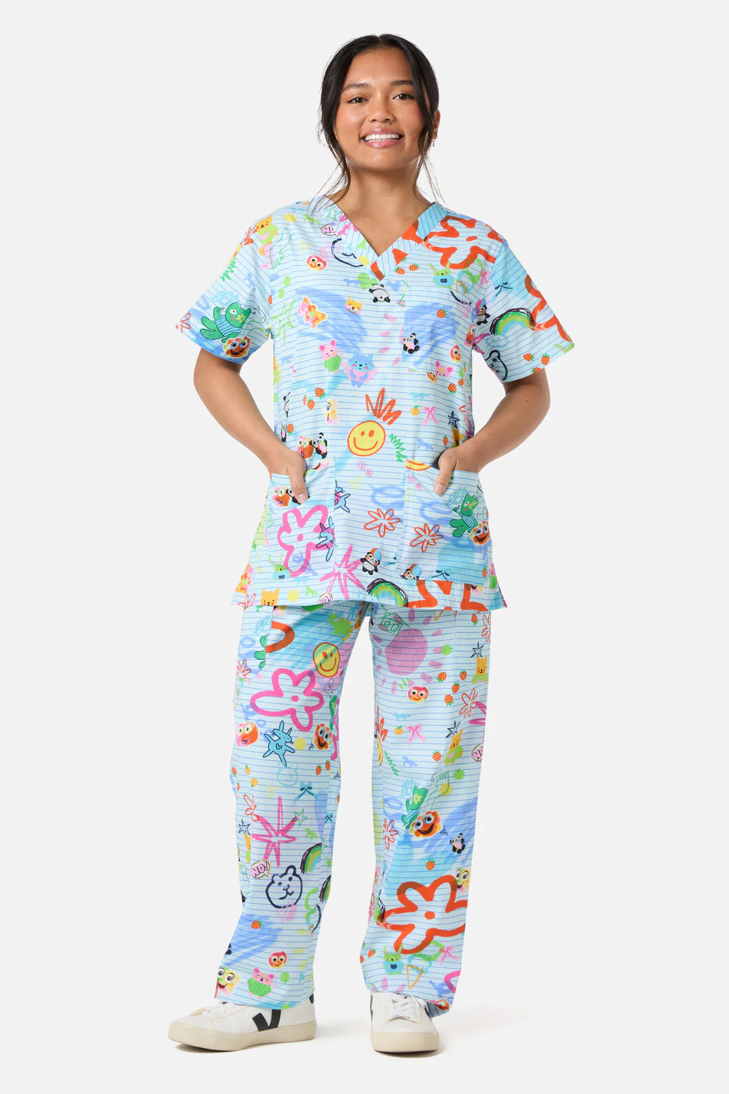 Zero Concentration Scrub Set