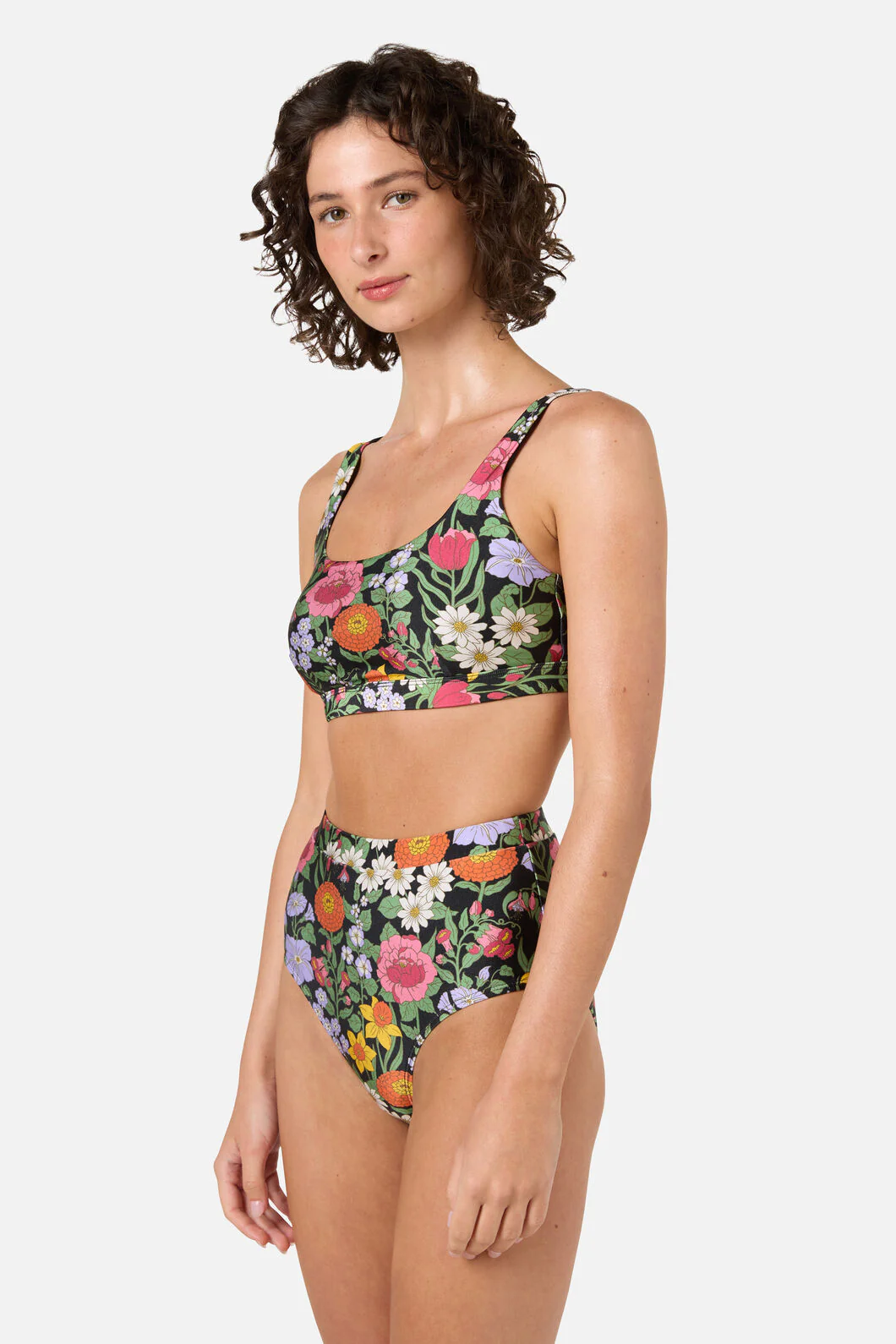 Floral Field Bikini Bottom