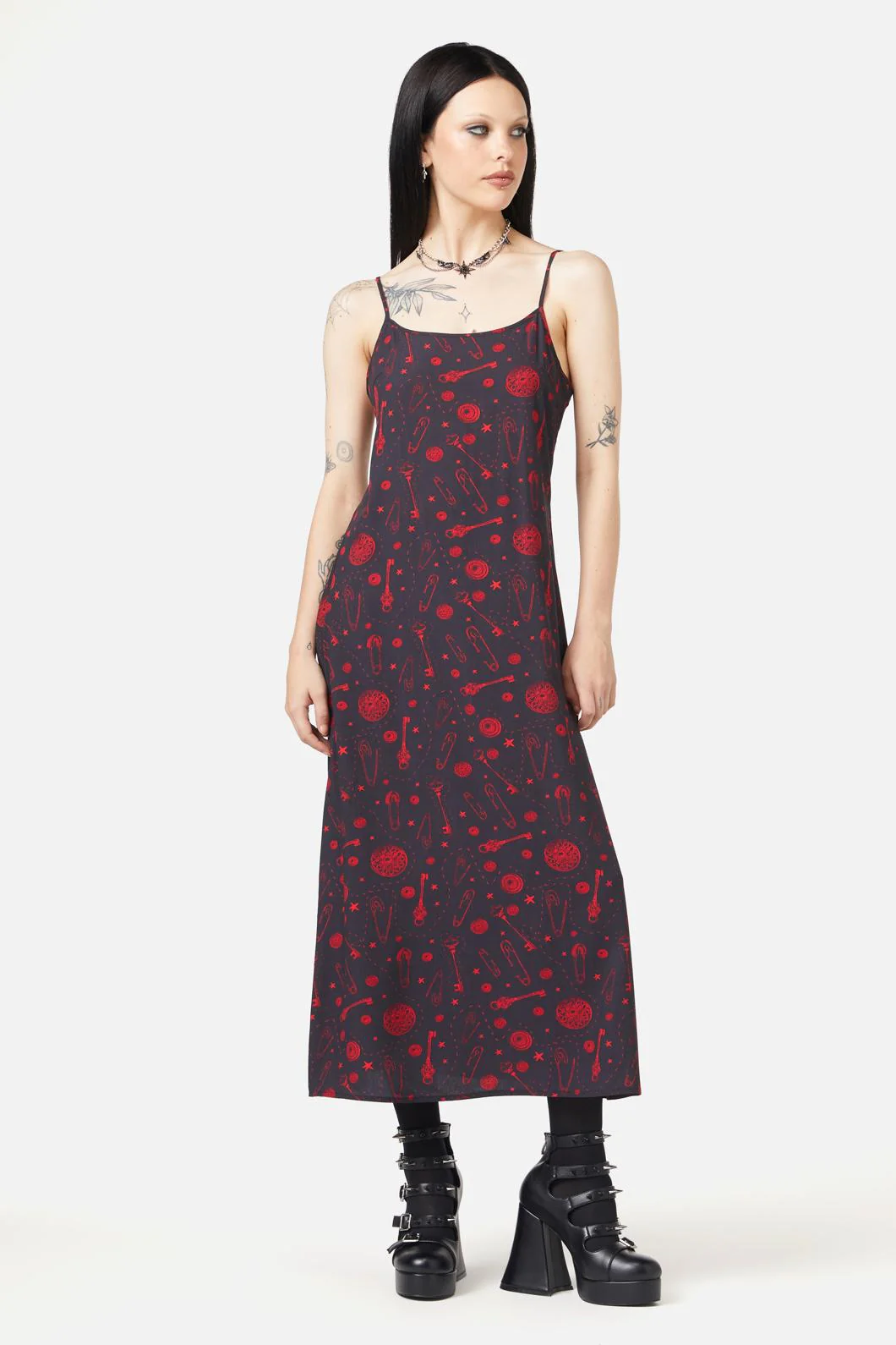 Lock Picker Midi Dress