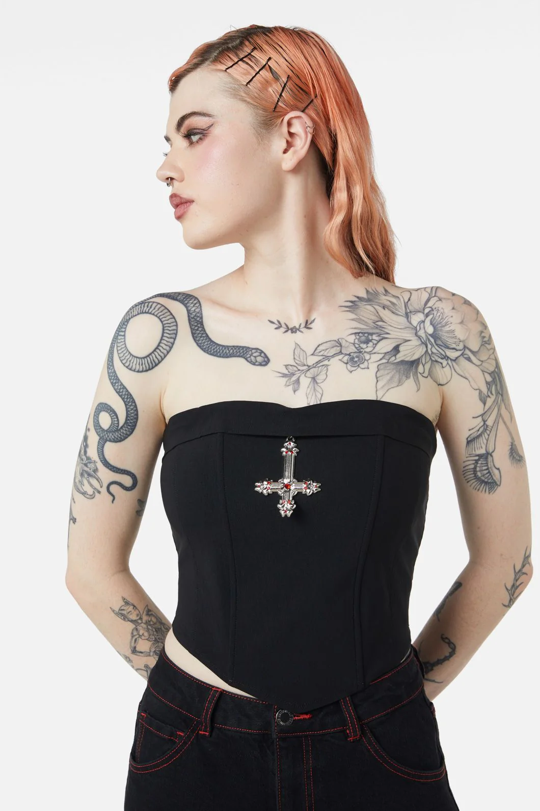 Hail Lilith Charm Corset