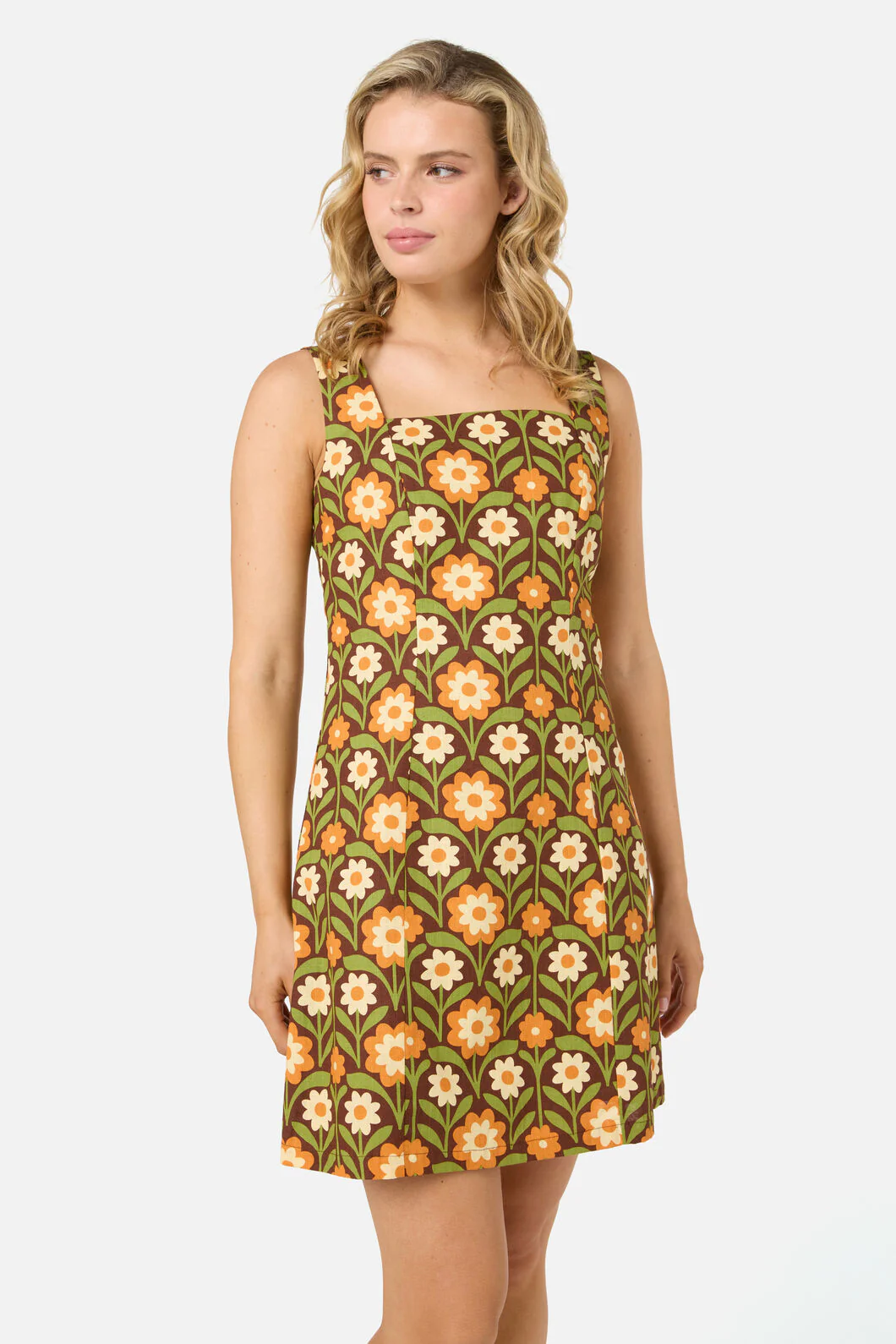 Cleo Geo Mini Shift Dress