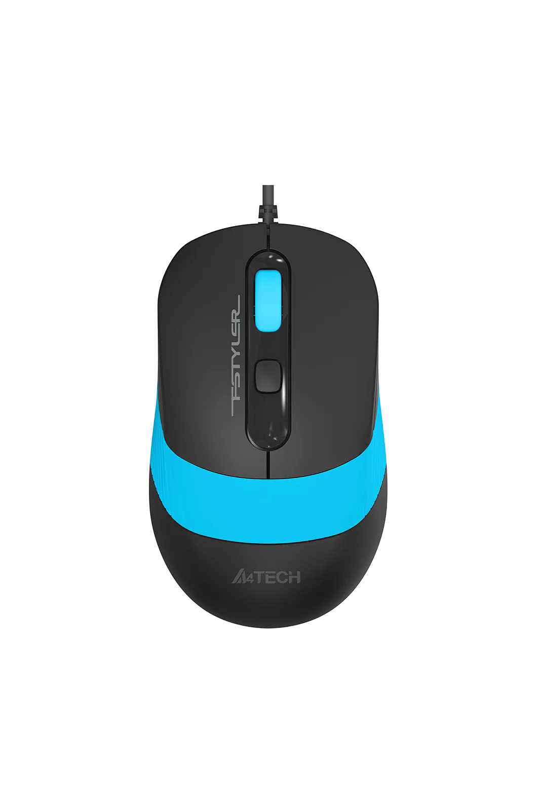 FM10S Silent Wire Mouse (Blue)
