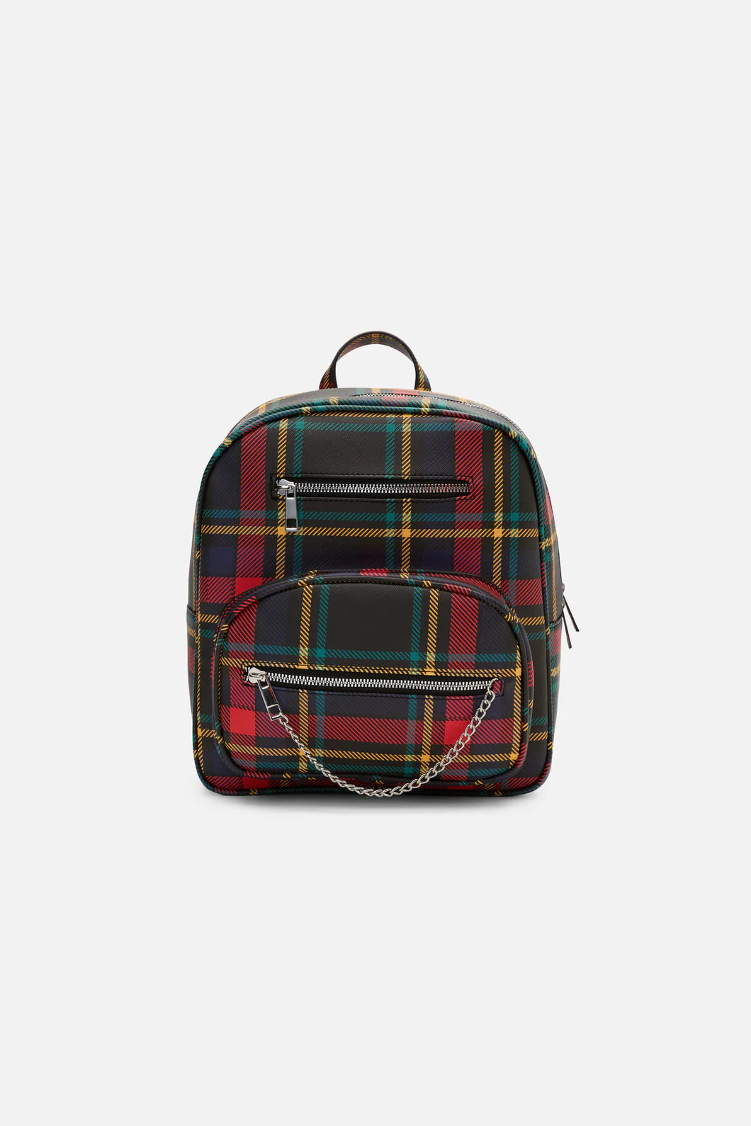 Anarchic Tartan Chain Backpack