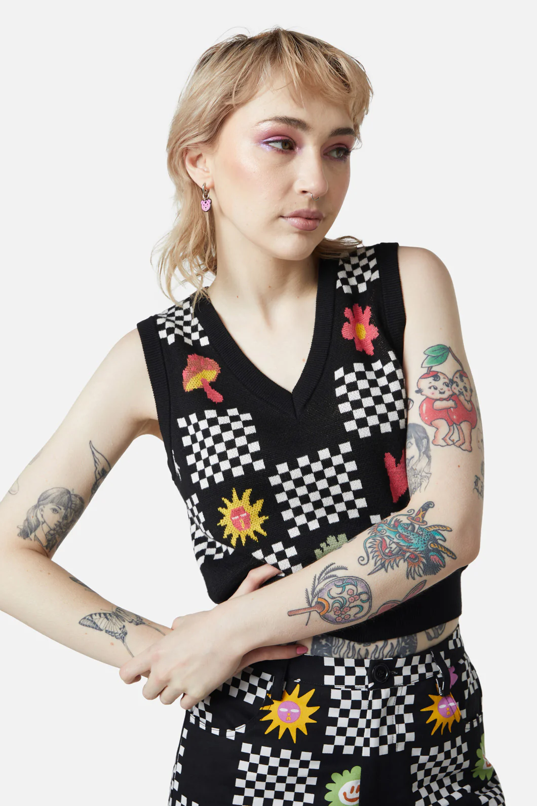 Chess At Picnic Vest