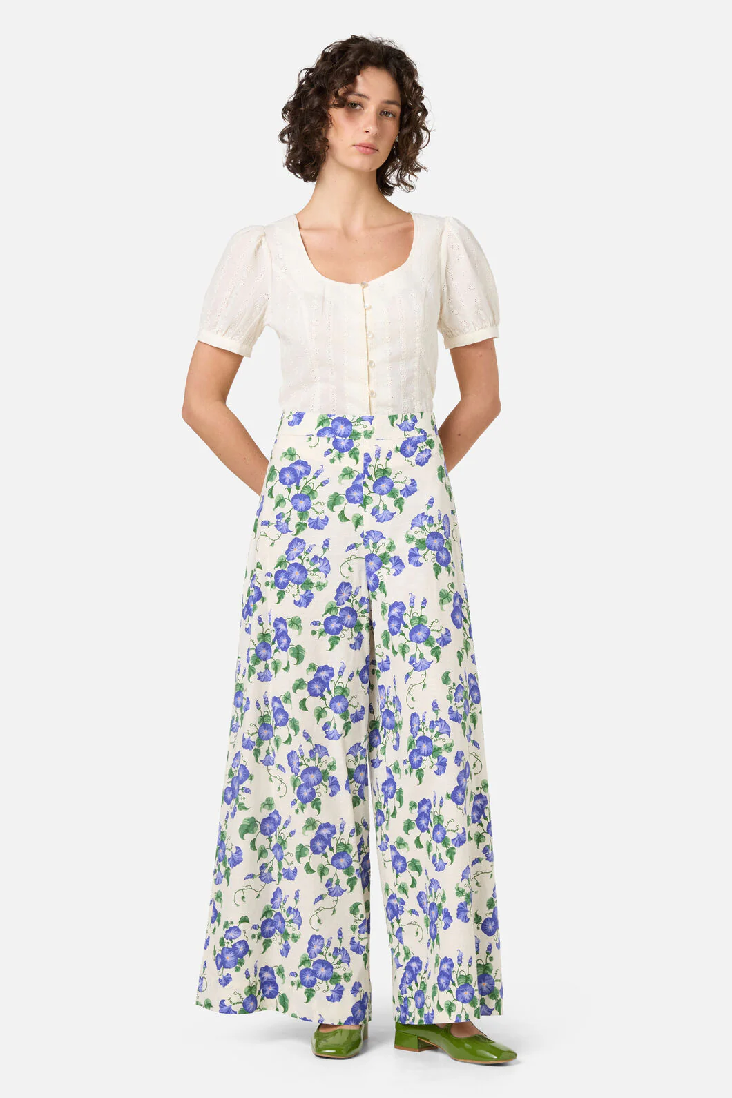 Morning Glory Wide Leg Pant