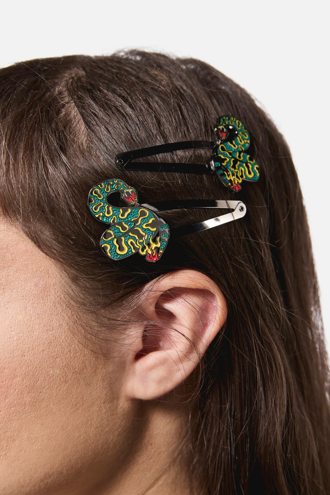 Lawless Snake Hair Clips