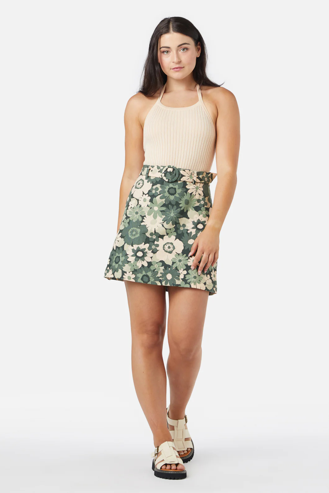 Twiggy Floral Skirt