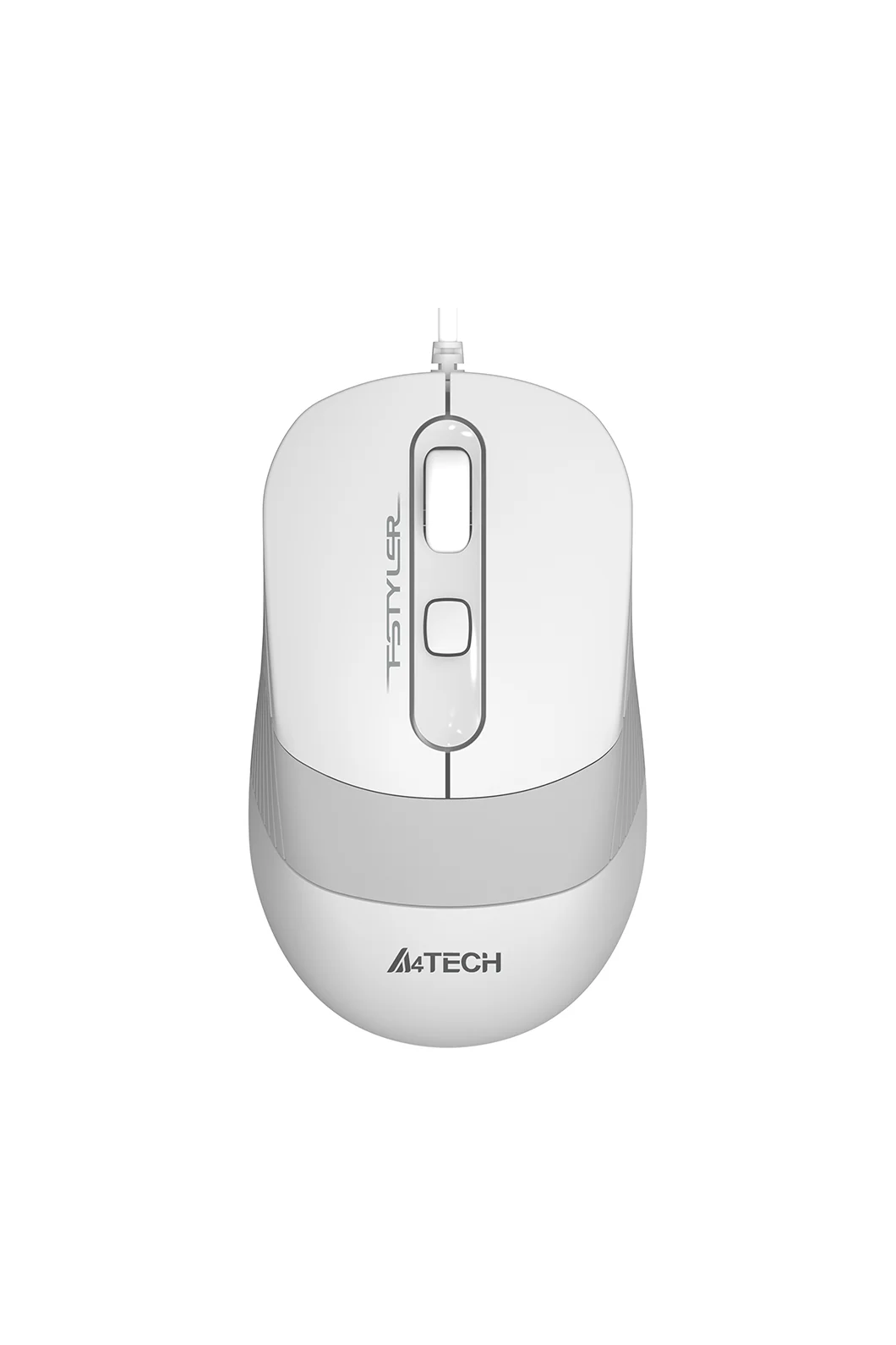 FM10S Silent Wire Mouse (White)
