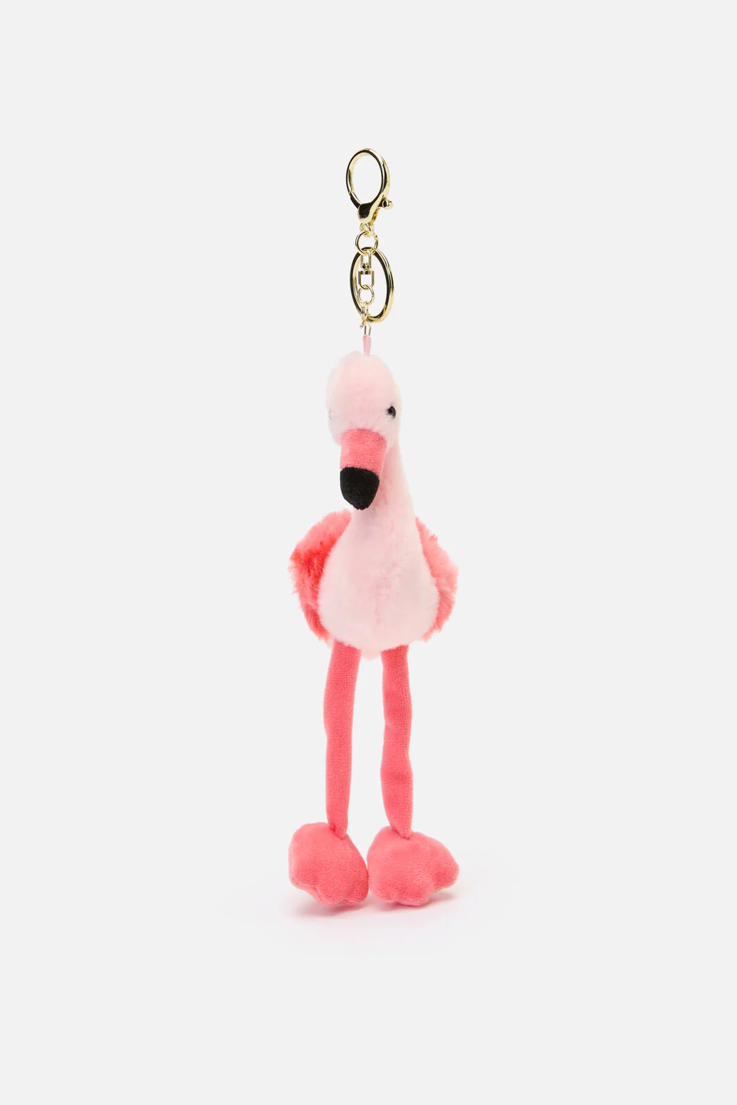 Pink Flamingo Bag Charm
