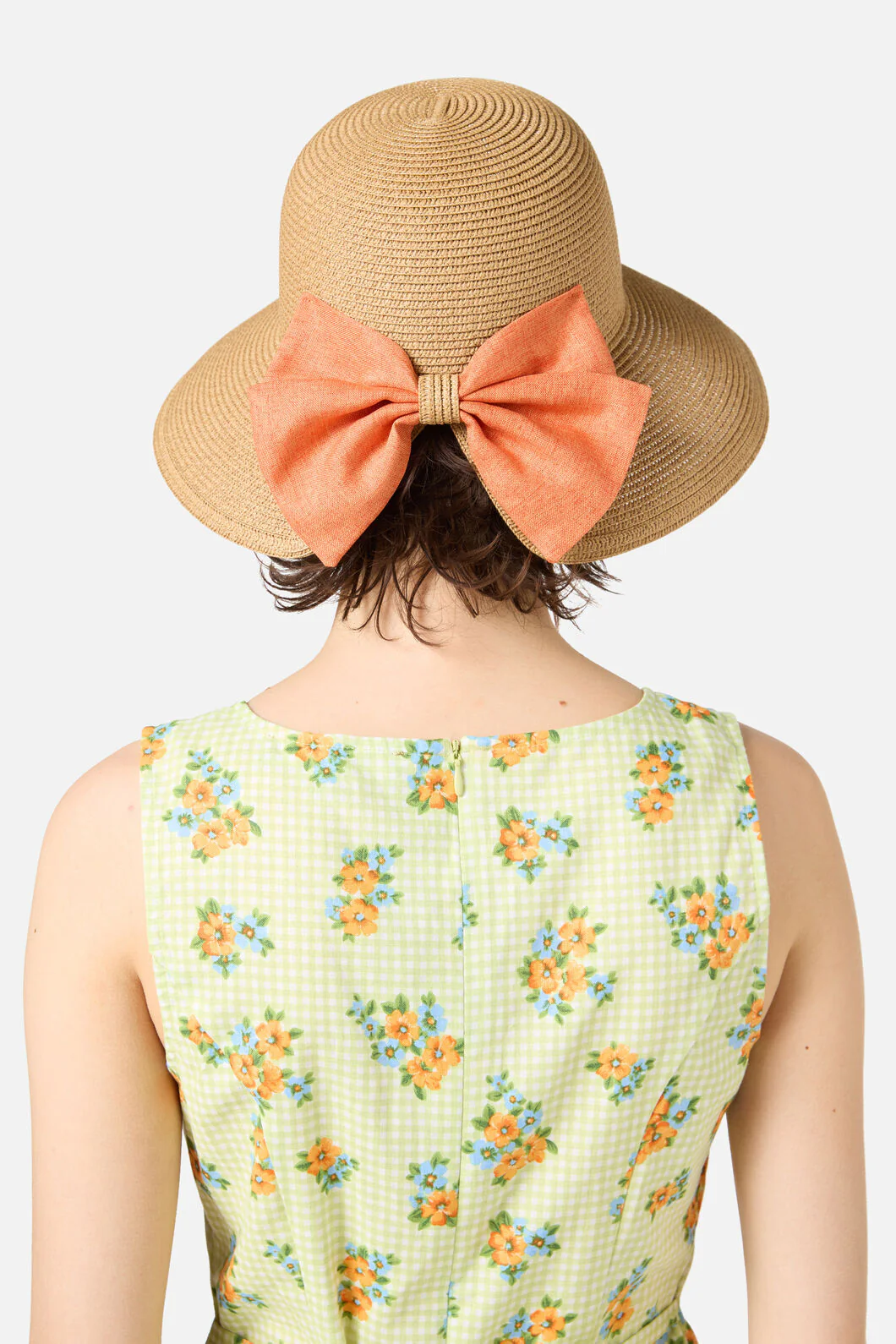 Bow Cut Out Sun Hat