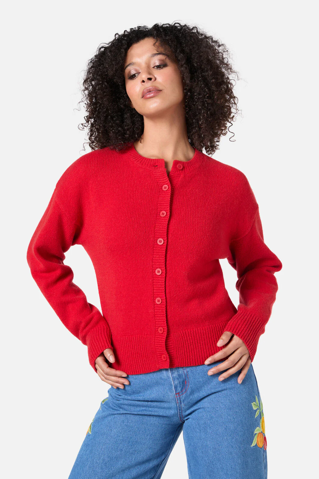 Jodie Wool Blend Cardigan