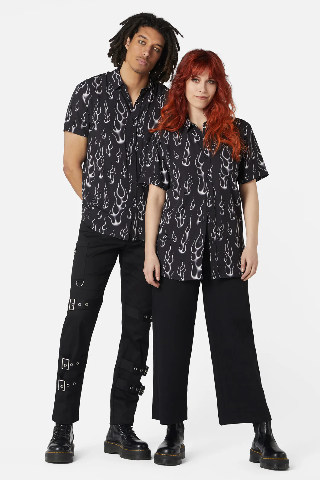 Naked Flame Short Sleeve Shirt